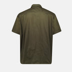 Immagine della camicia in nylon verde di Sacai per uomini - Stagione Primavera-Estate 2025 - Vista posteriore