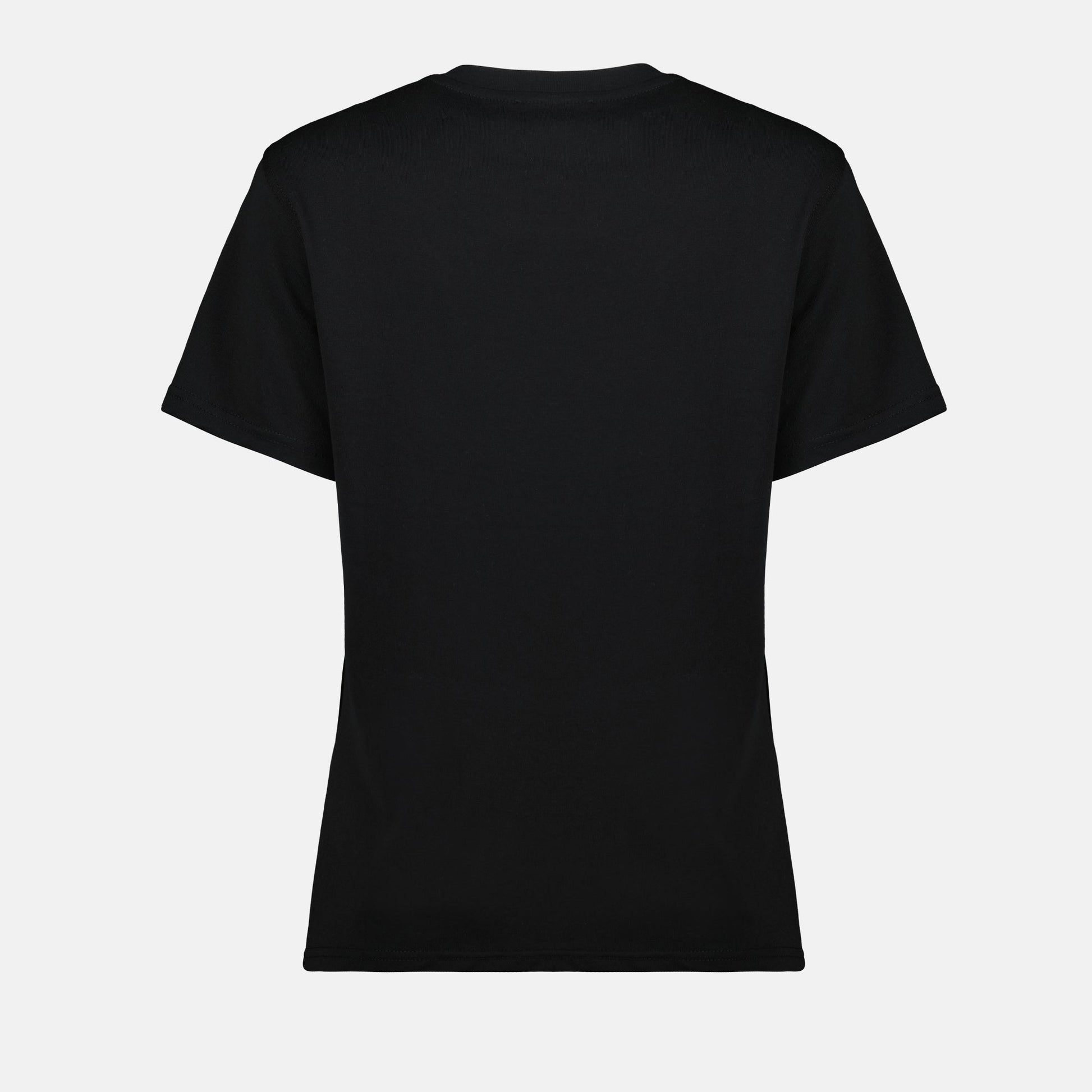 Diesel D-Uncuntie T-shirt, black cotton T-shirt, embossed logo shirt, Spring-Summer 2025 collection, essential wardrobe piece