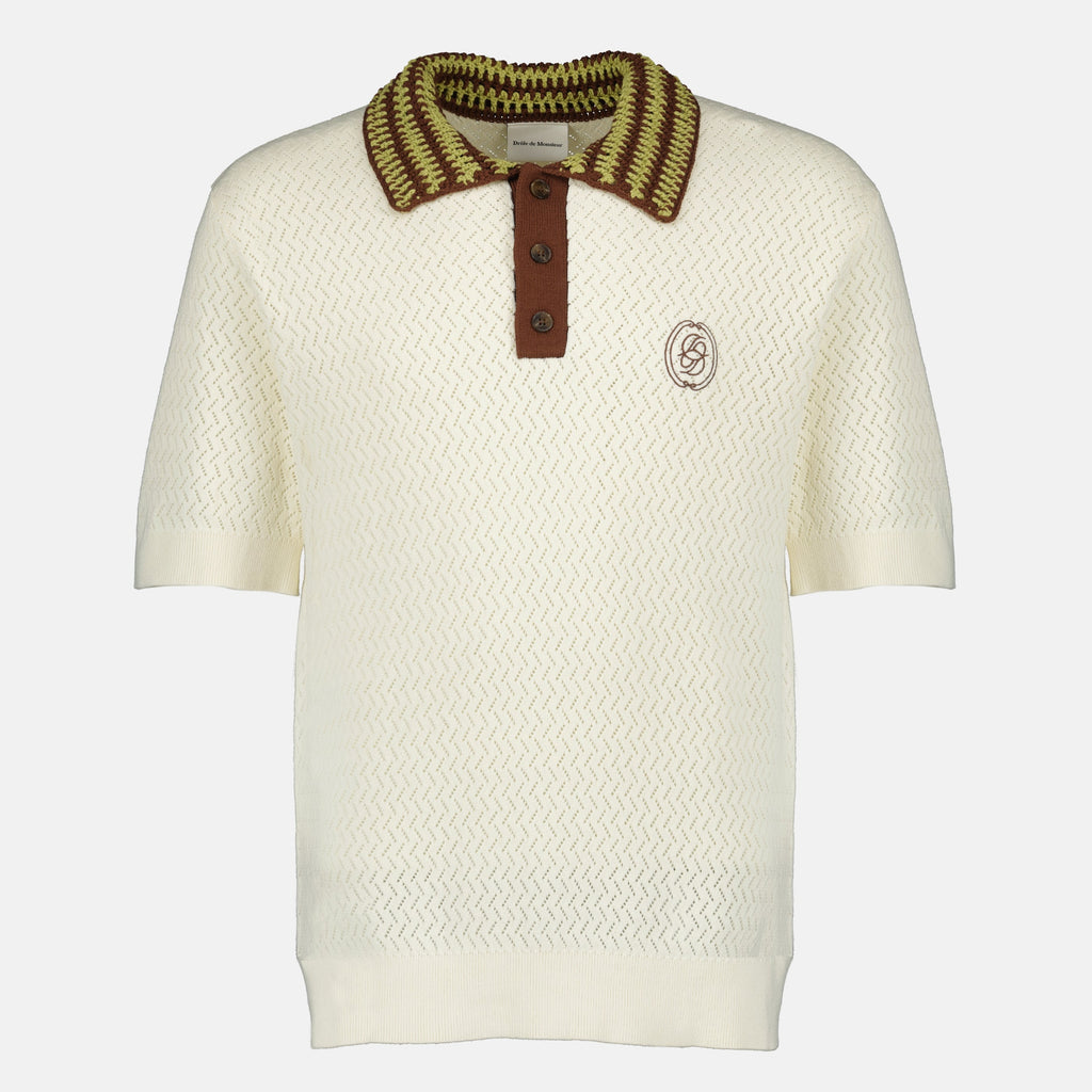 D-Miroir Beige Polo - Droite de Monsieur