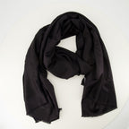 Image of Silk and Wool Scarf by Givenchy for Women - Season Autumn-Winter 2025 - Detail View 1