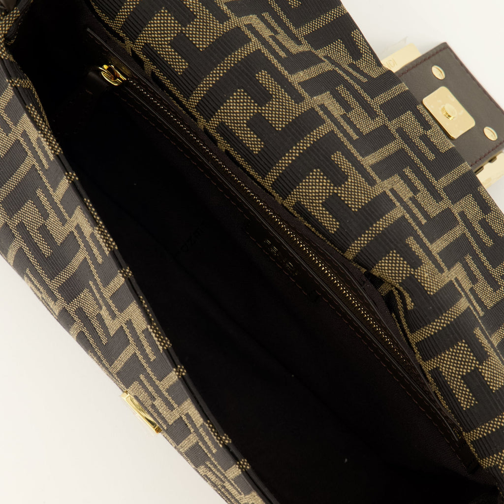 Bolso Baguette de jacquard FF