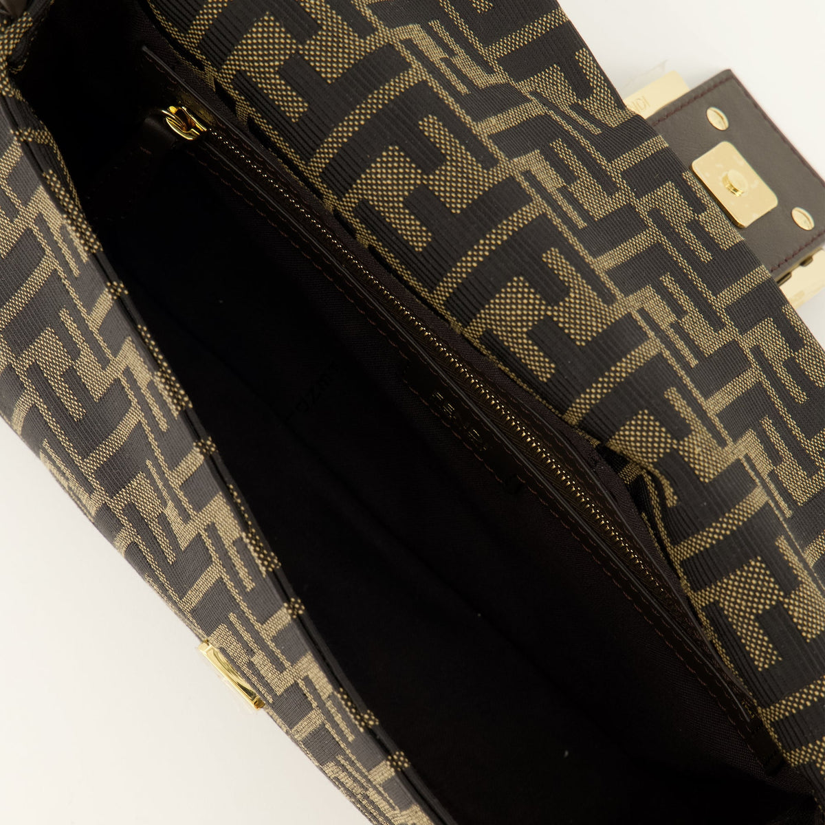 Bolso Baguette de jacquard FF