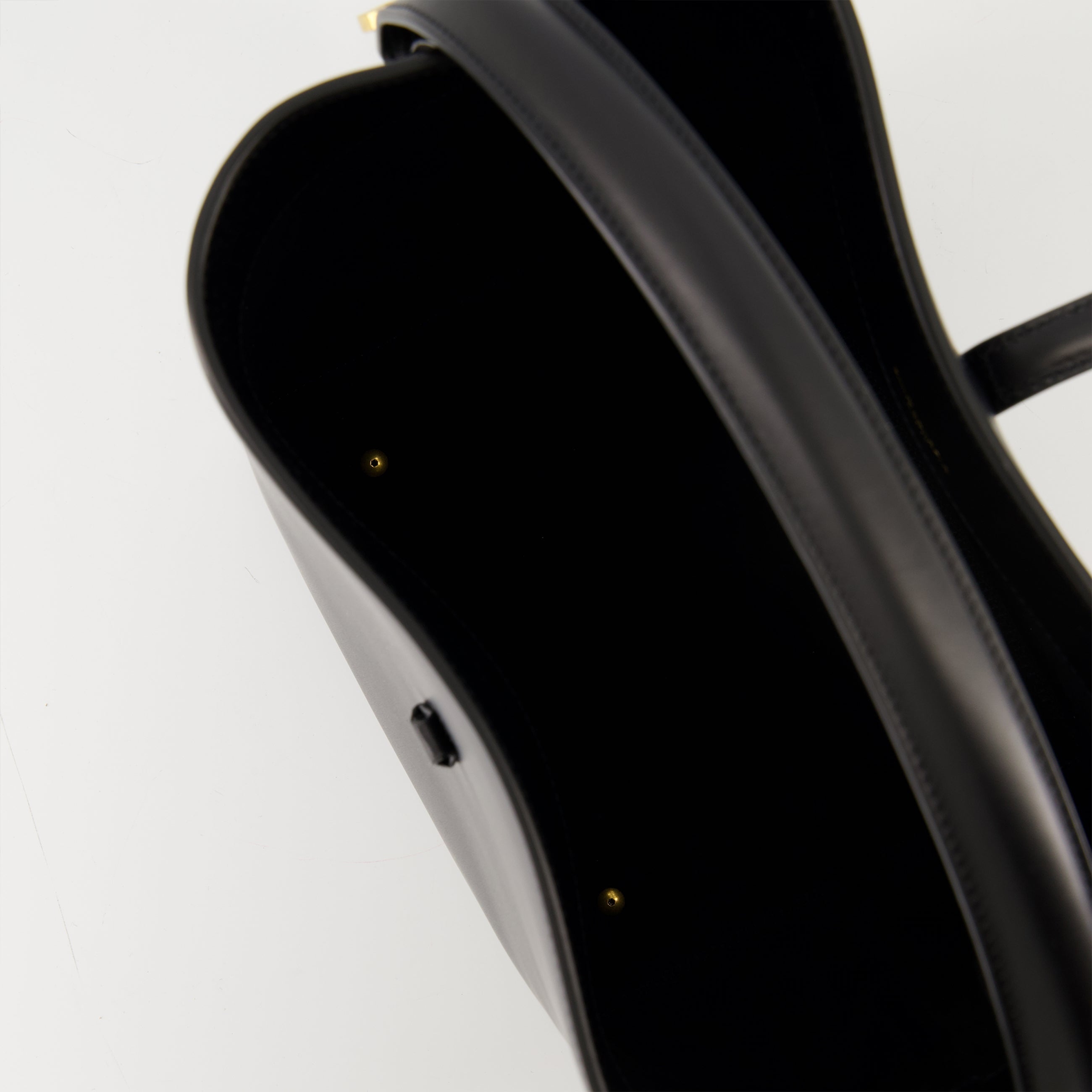 Sac le 37, Saint Laurent bag, black leather handbag, luxury accessories, smooth calfskin