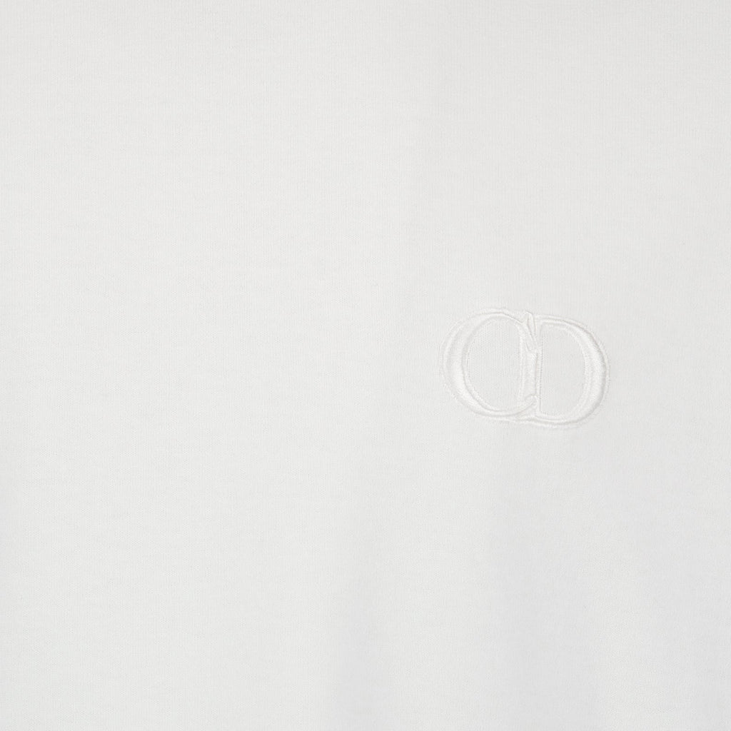 Image of Cotton T-shirt by Dior for Men - Season Autumn-Winter 2024 - Detail View 1