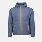 Image of Reversible Sherpa Jacket by K-Way for Men - Season Autumn-Winter 2024 - Front View