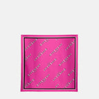 Silk Square Scarf Shadow Rose