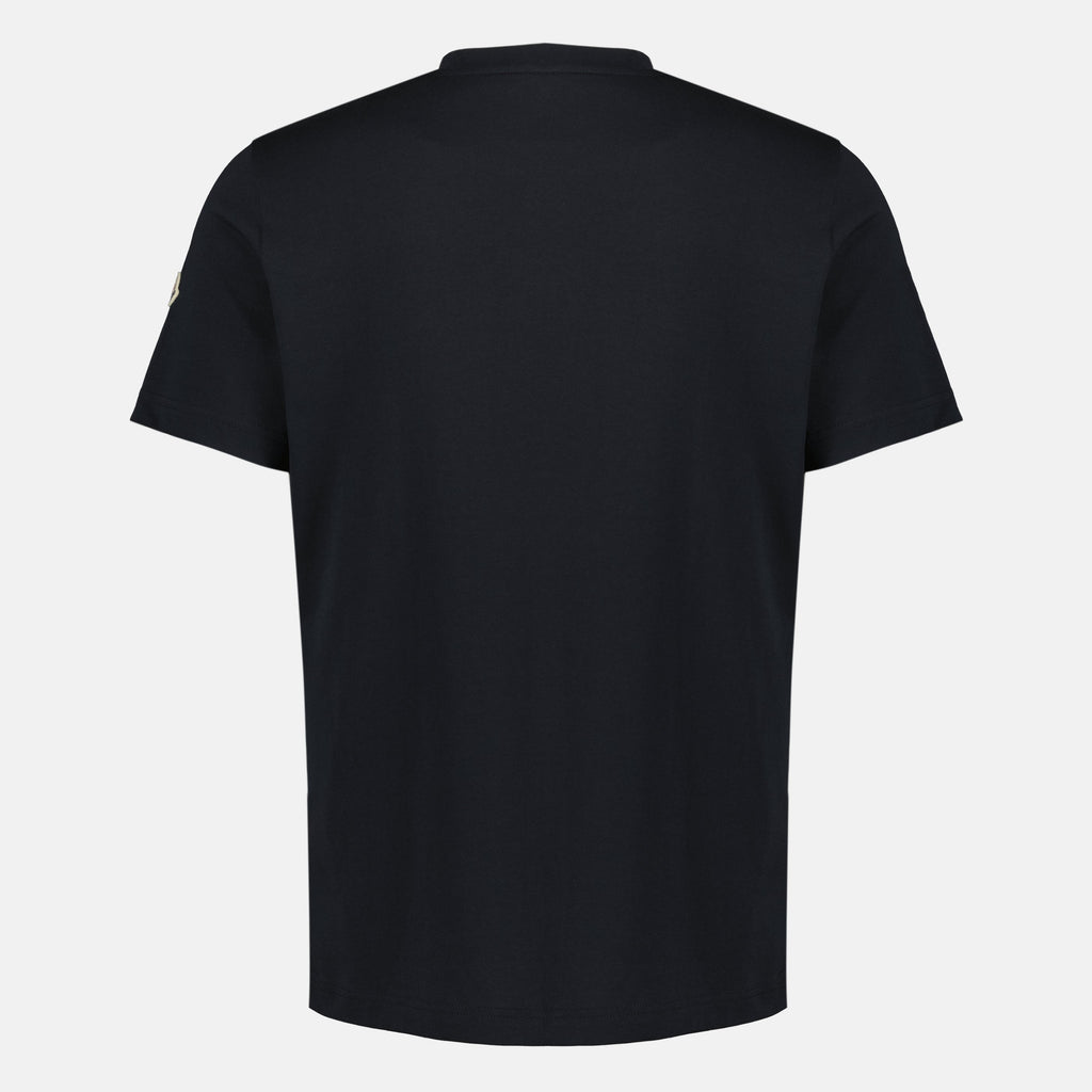 T-shirt en coton avec logo rayé