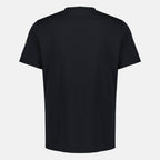T-shirt en coton avec logo rayé