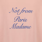 T-shirt, Drôle De Monsieur, Slogan T-shirt, Cursive T-shirt, Spring Summer Collection
