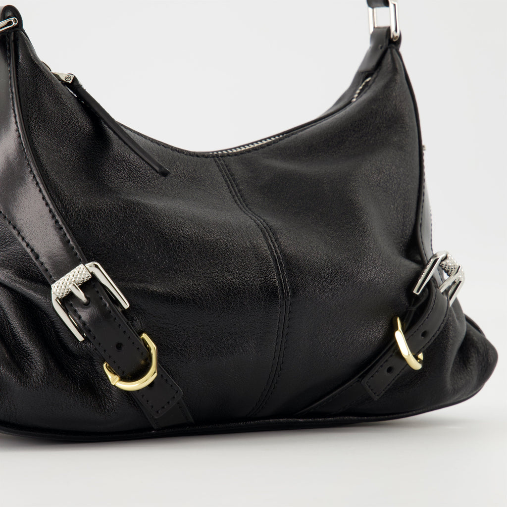 Sac Voyou Nano, Givenchy bag, black leather handbag, luxury accessories, modern design