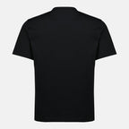 Image of Ekd Black T-Shirt by Burberry for Men - Season Spring-Summer 2026 - Back View