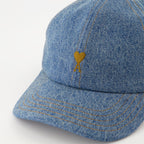 denim cap, Ami de Coeur, unisex accessories, adjustable cap, cotton cap