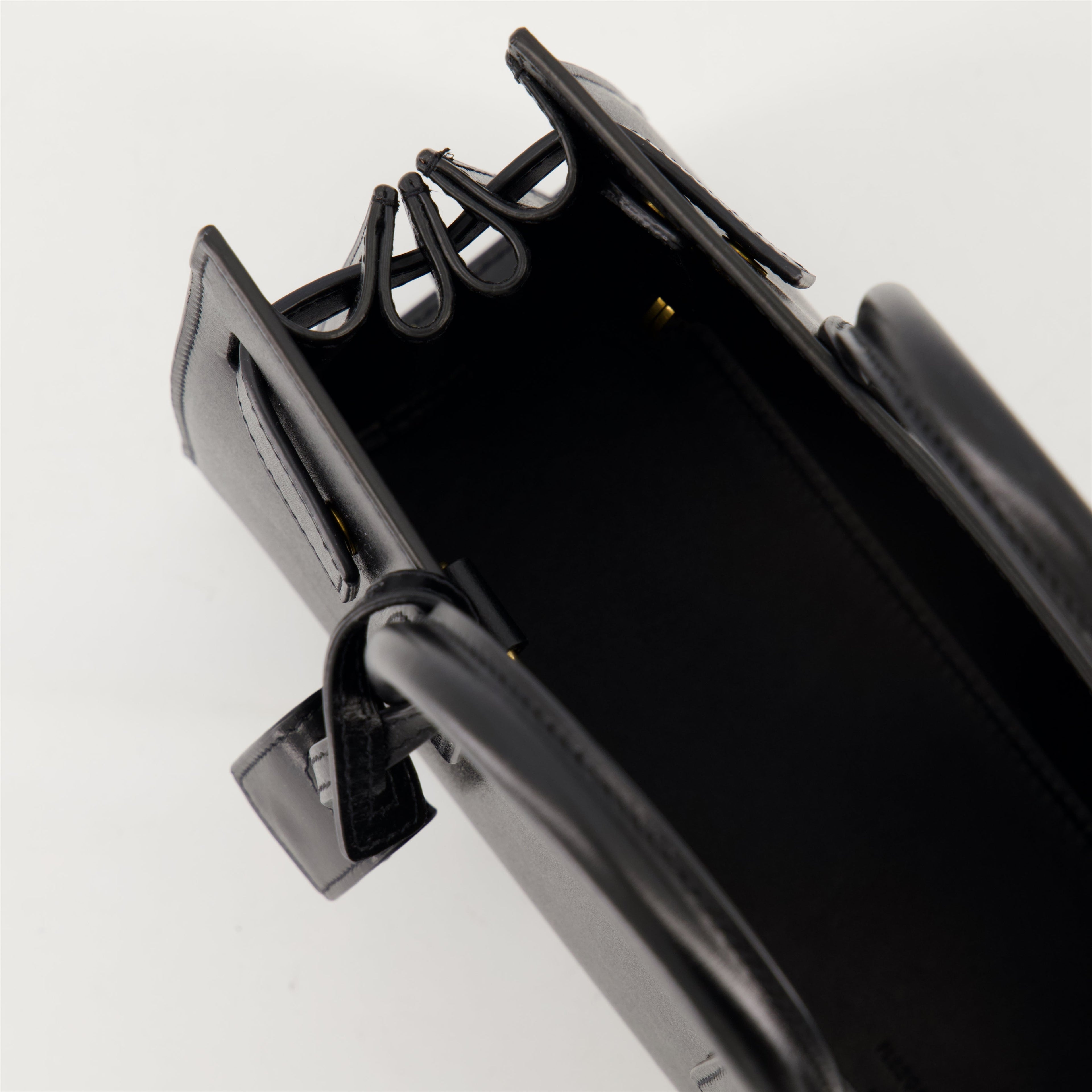 black leather bag, Saint Laurent bag, designer handbags, autumn winter collection, adjustable shoulder bag