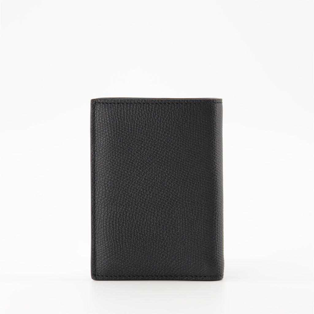 VLogo wallet, Valentino accessories, black leather wallet, men's wallet, designer wallet