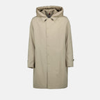 롱 베이지 미로어 코트