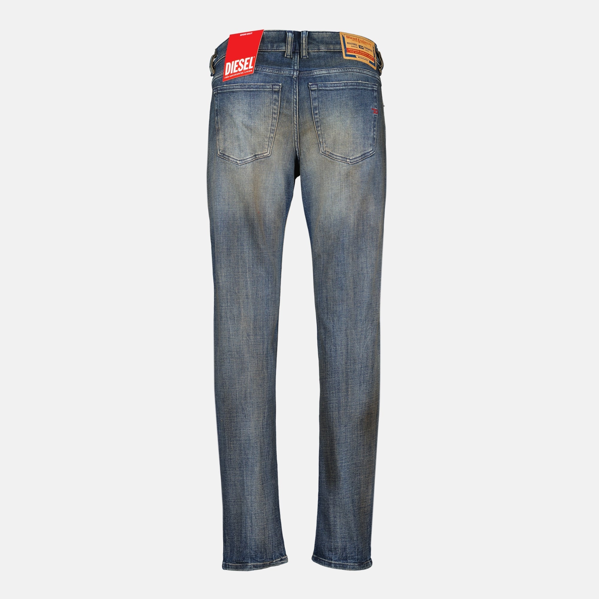 Image of jean d-sleenker 1979 l.32 bleu délavé by Diesel for Men - Season Spring-Summer 2026 - Back View