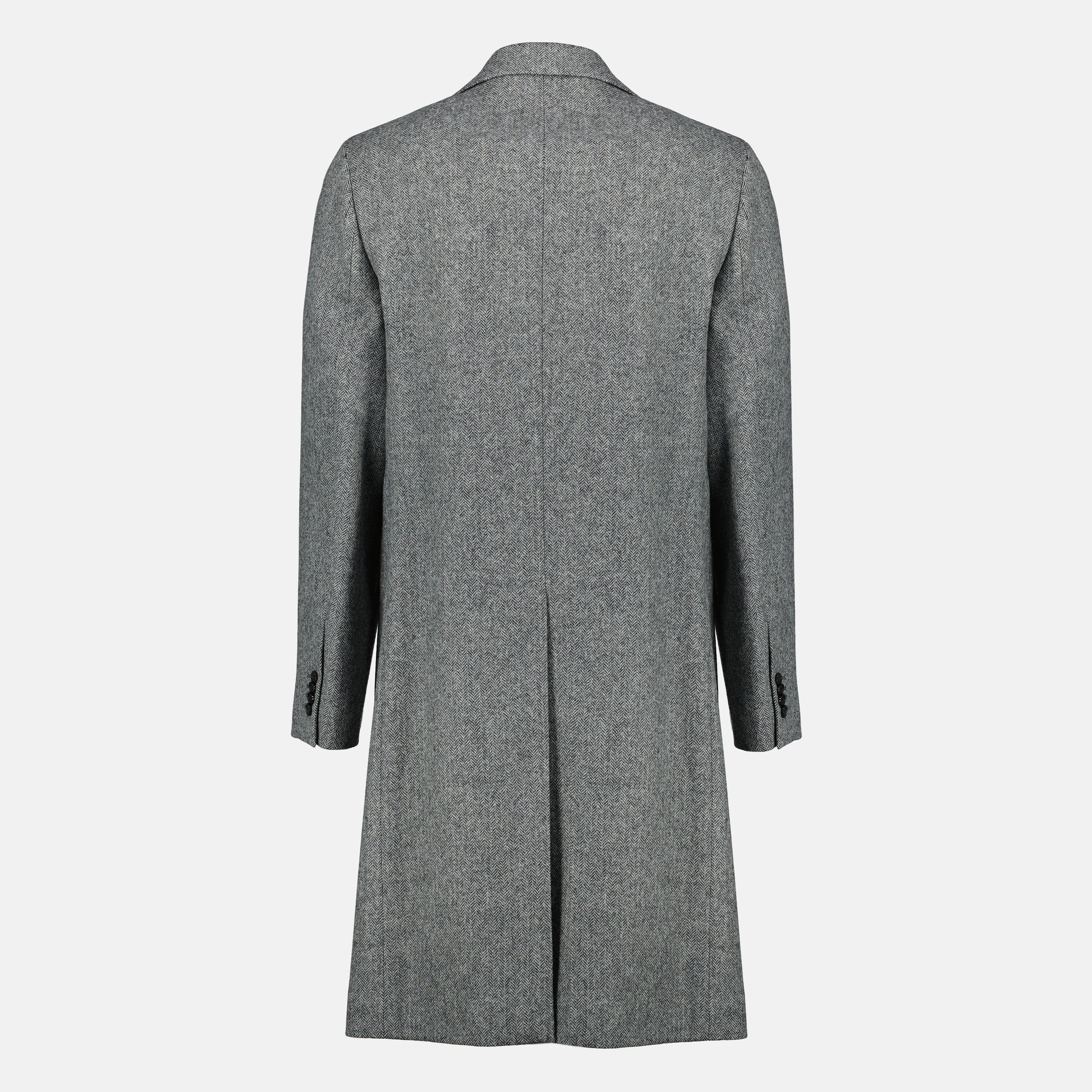 Cappotto in Lana Grigia