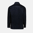 Immagine della camicia in denim di Fendi per uomini - Stagione Autunno-Inverno 2024 - Dettaglio 2