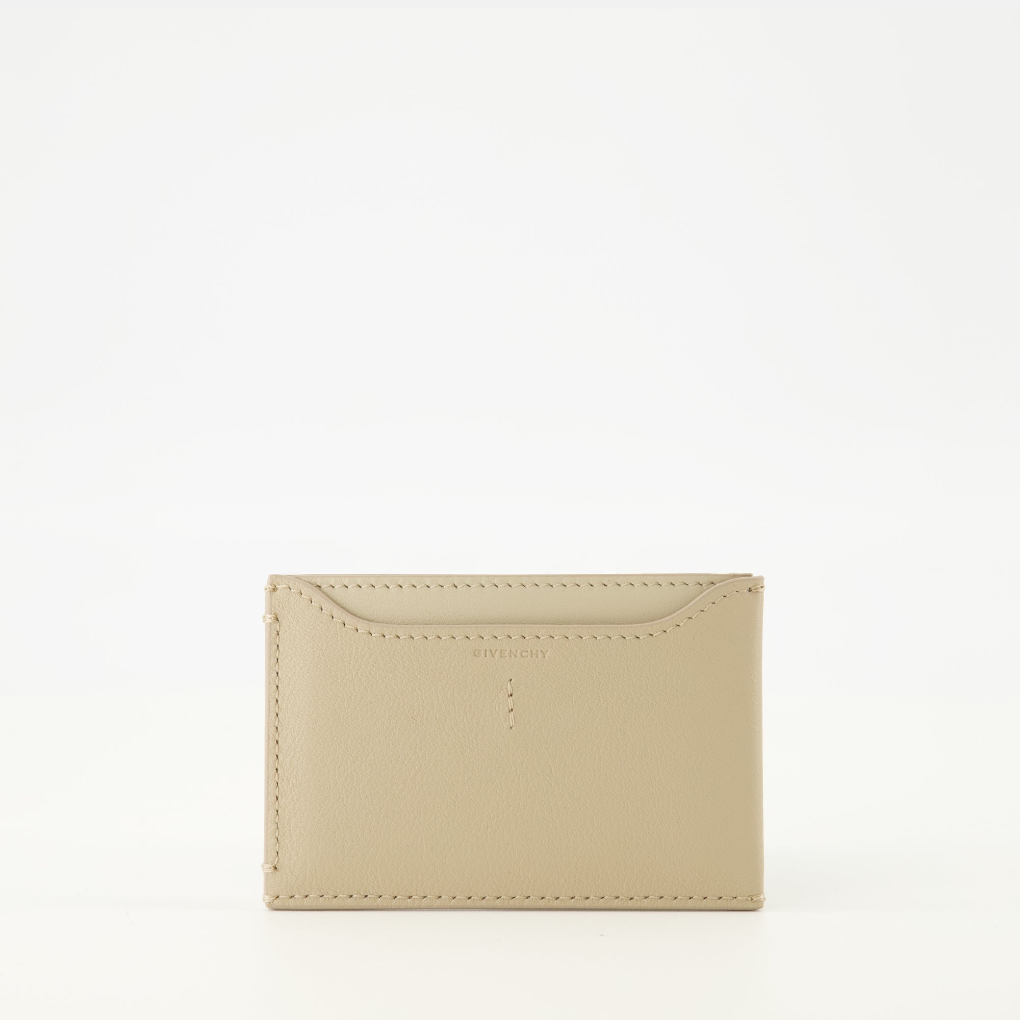 Givenchy cardholder, beige leather accessories, luxury cardholder, women's leather wallet, designer cardholder
