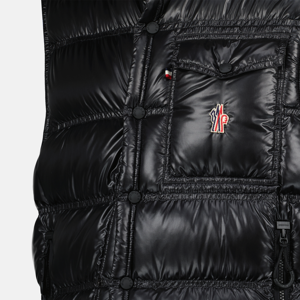 Nantu Down Vest, Moncler Grenoble, men’s vest, sleeveless jacket, down filling