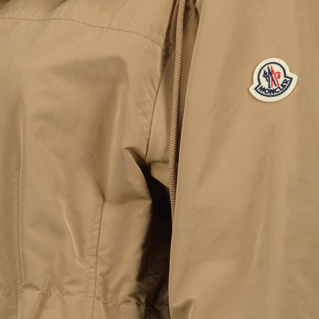 Image of Parka Nades in Brown by Moncler for Women - Season Spring-Summer 2025 - Detail View 5