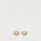 Chain Link Earrings, Rabanne Jewelry, Women's Accessories, Elegant Earrings, Modern Design