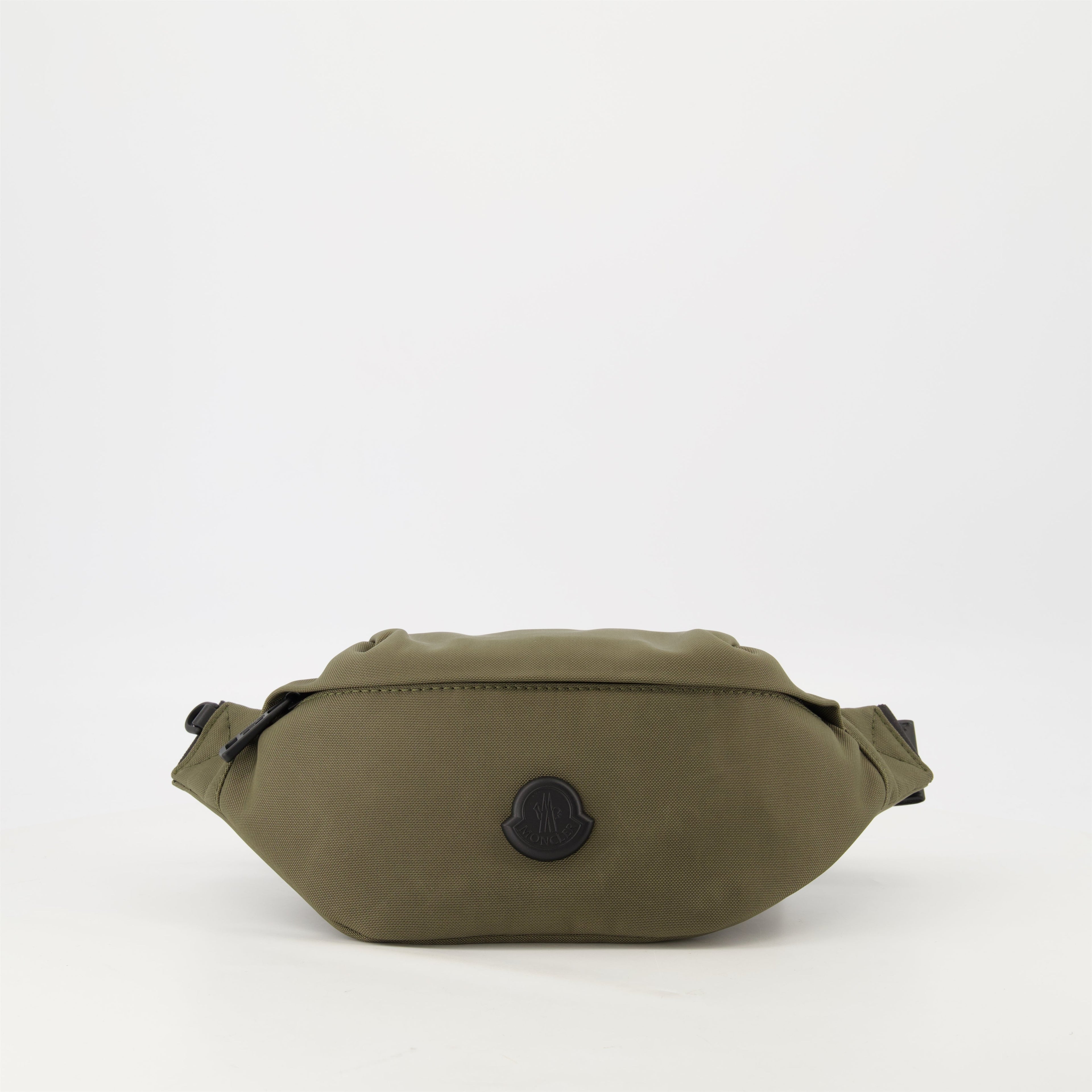 waist bag, Moncler accessory, waterproof nylon bag, Durance collection, adjustable belt bag