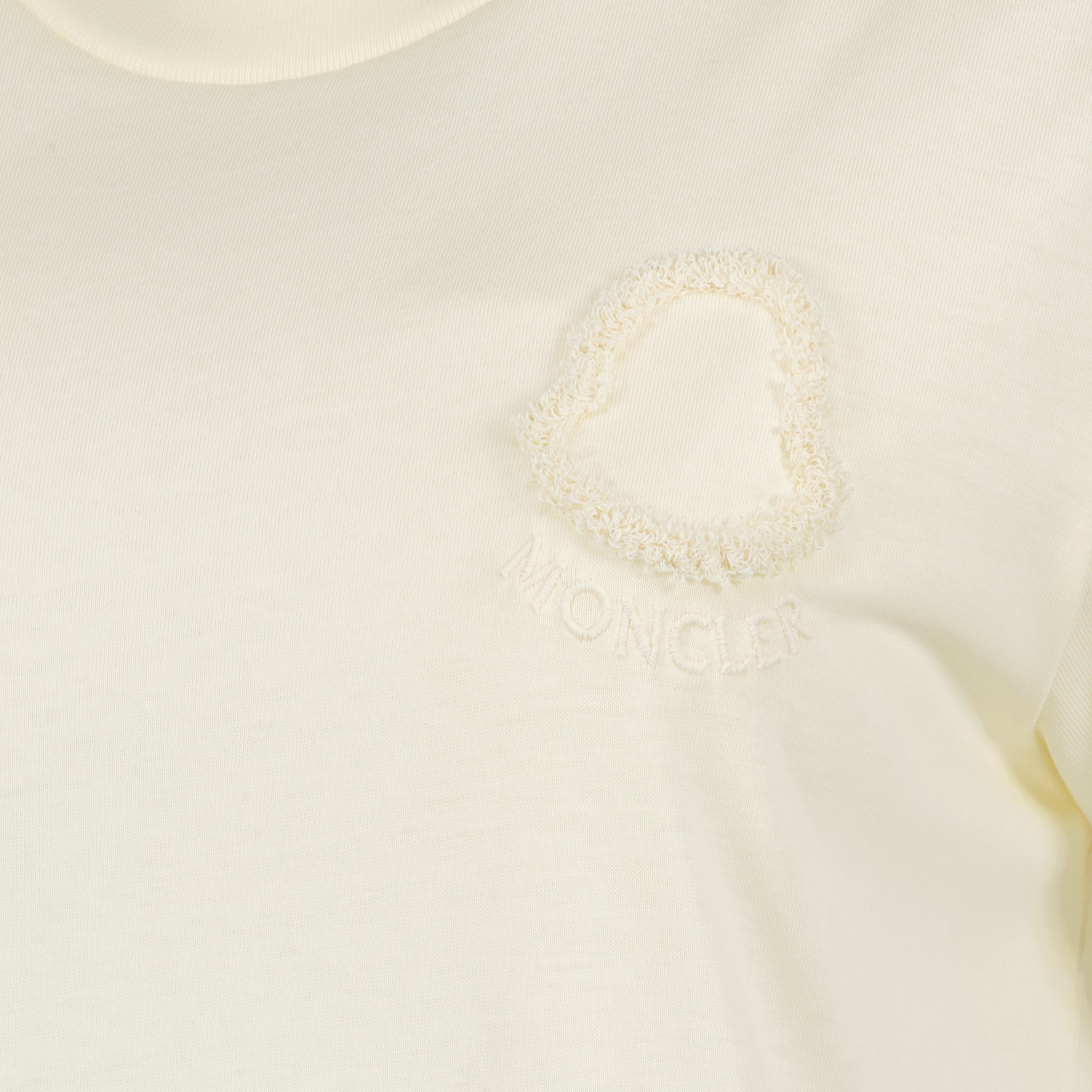 Cotton T-Shirt with Embroidered Logo