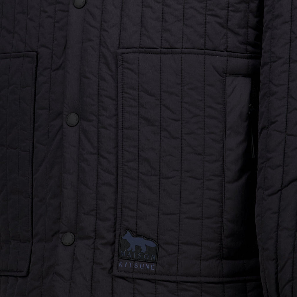 Nylon Quilted Jacket - Maison Kitsuné