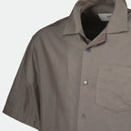 grey shirt, AMI Paris, cotton shirt, summer collection, casual wear