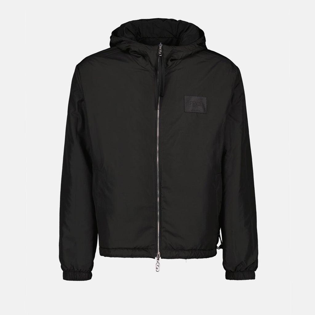 Image of Reversible Windbreaker by Fendi for Men - Season Autumn-Winter 2024 - Detail View 2