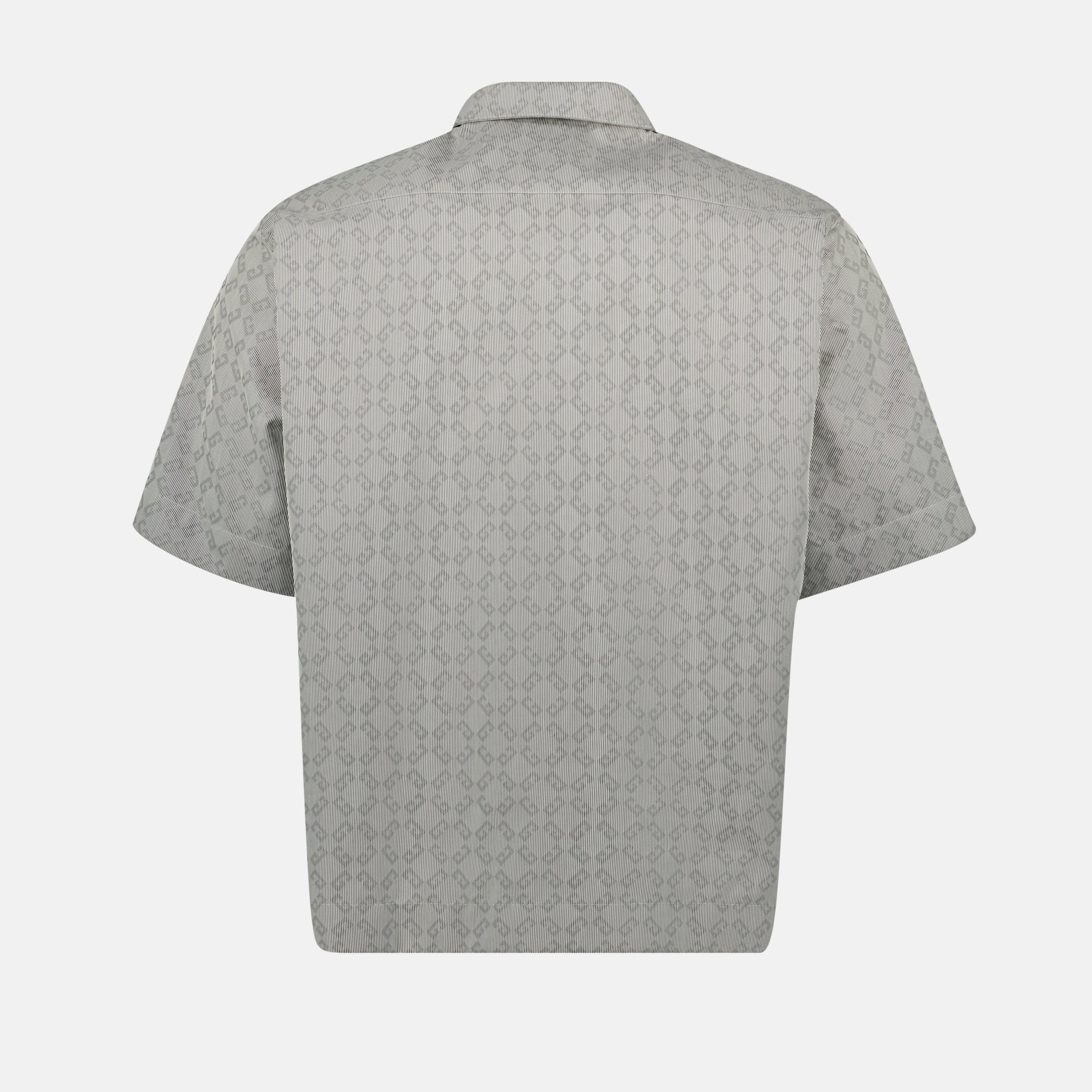 Chaqueta Camisa con Cierre Monograma