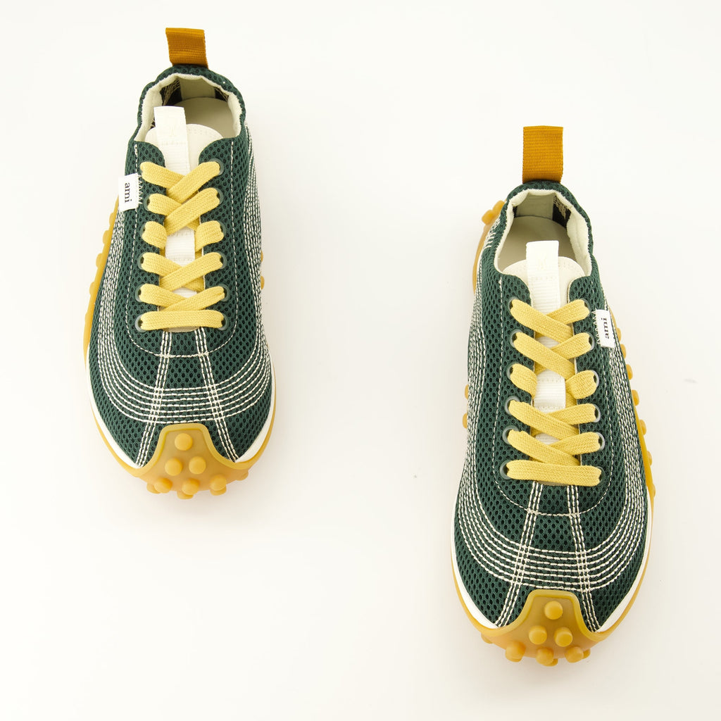 Zapatillas Mirage de malla verde