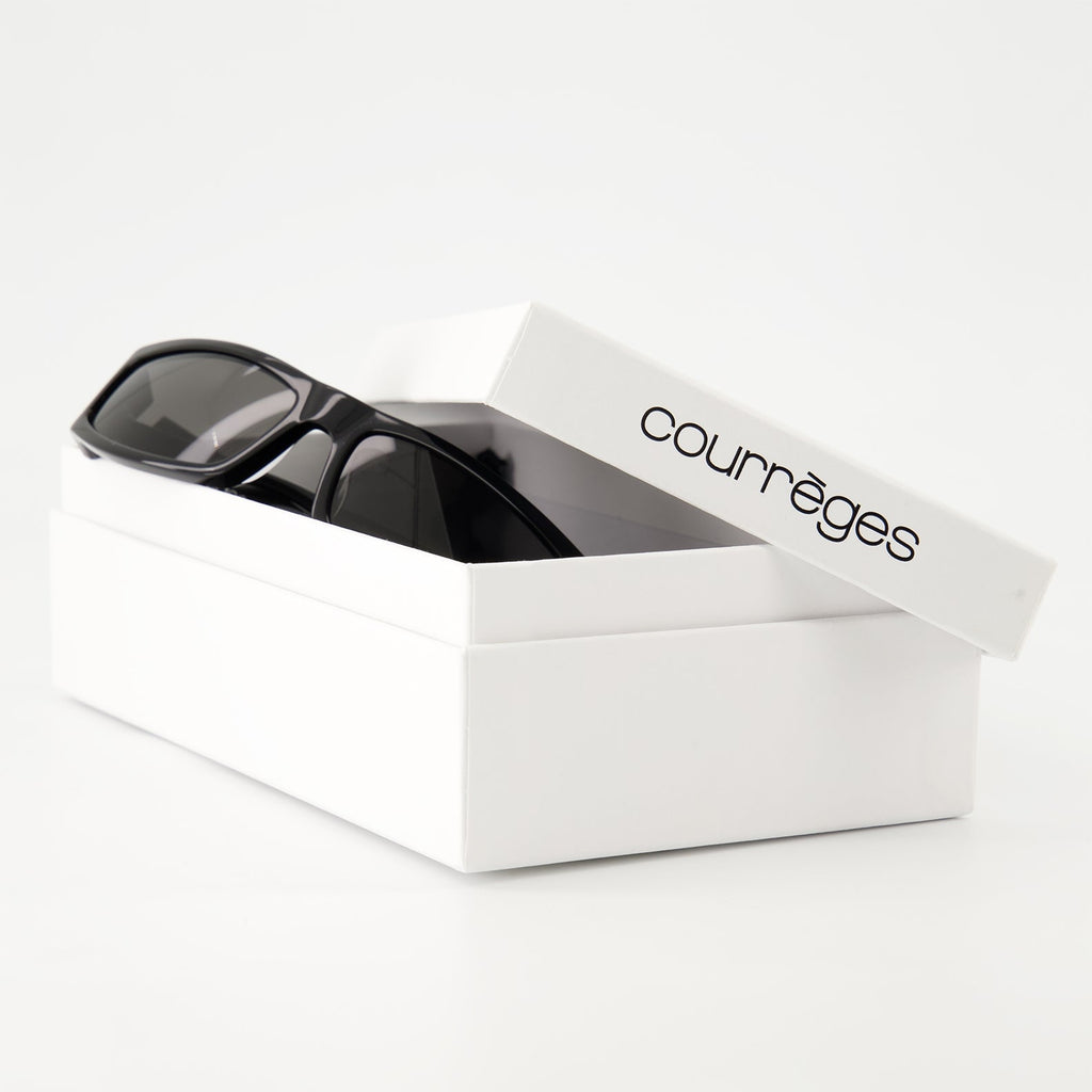Tech sunglasses, Courrèges sunglasses, luxury sunglasses, acetate sunglasses, designer eyewear
