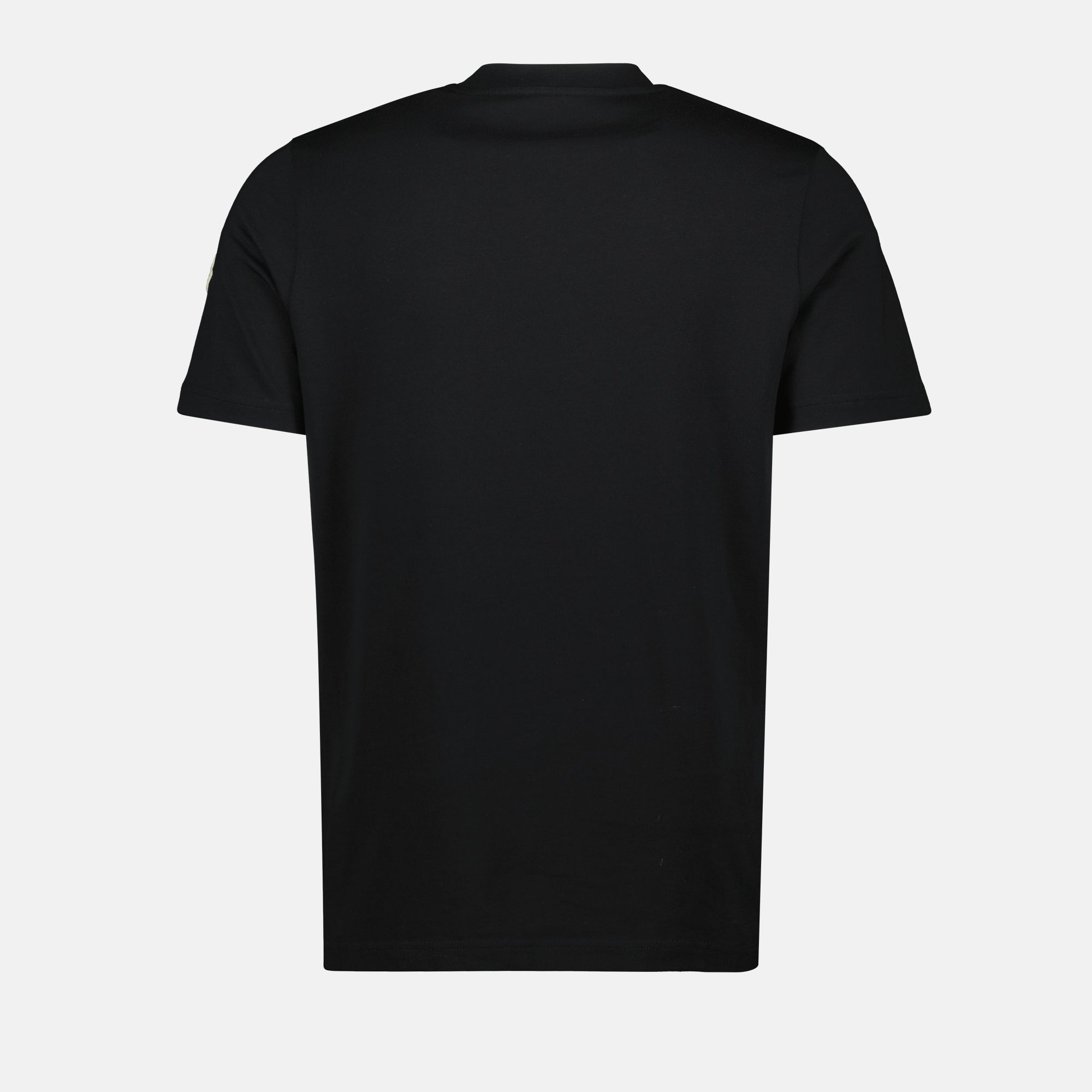 Black Embroidered Logo T-Shirt
