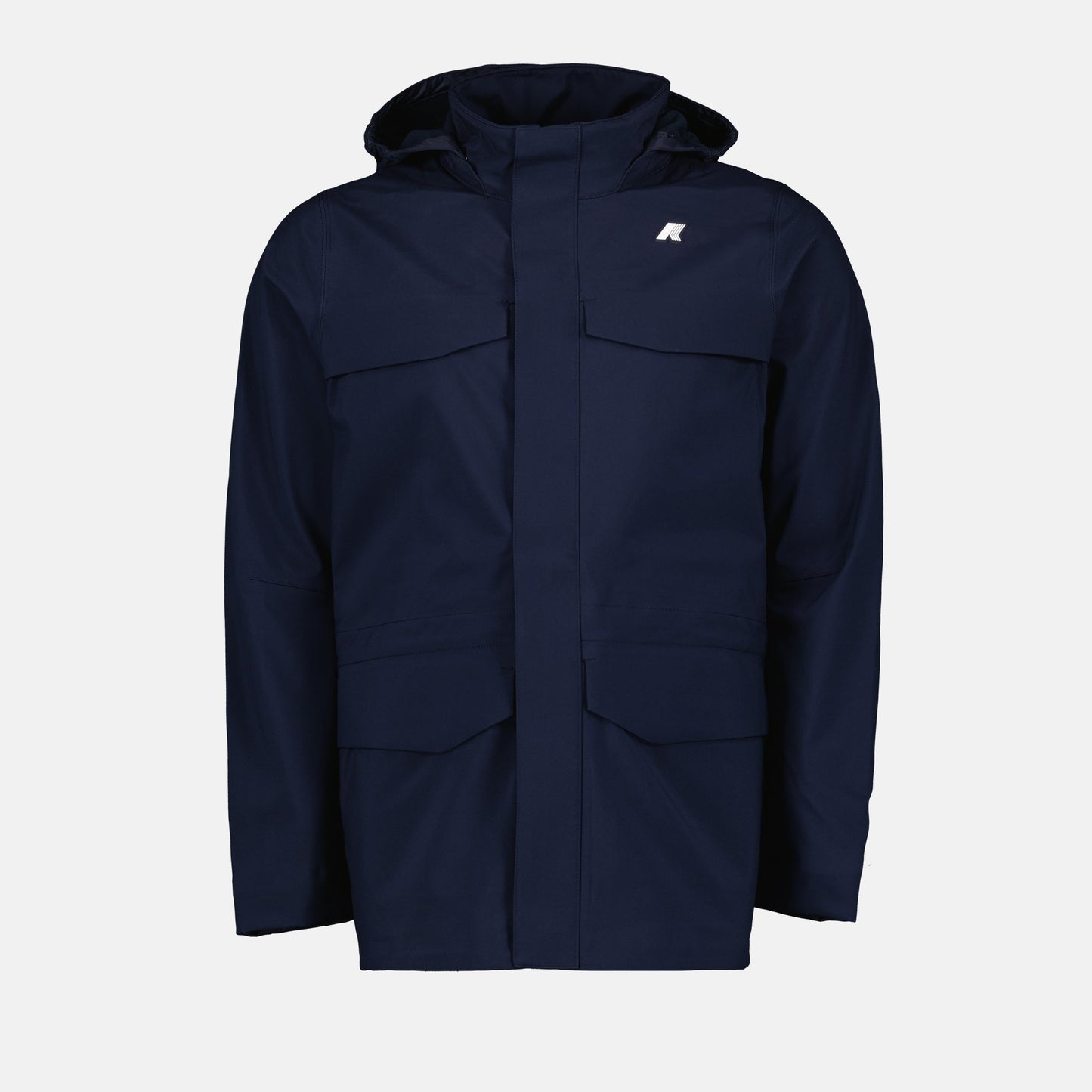 Navy Parka, Waterproof Jacket, K-Way Collection, Luxury Outerwear, Fall-Winter Fashion