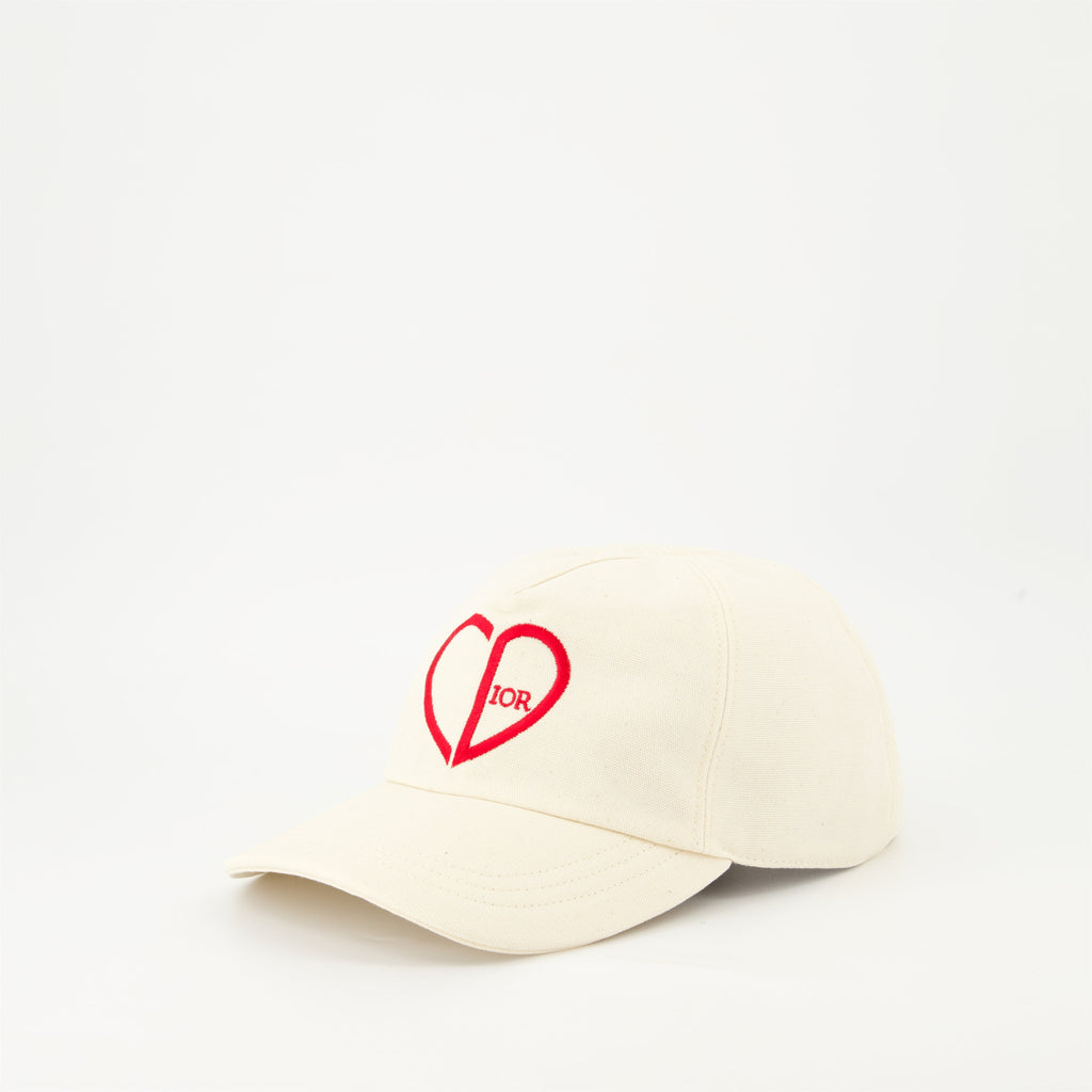 Dior cap, beige cotton cap, luxury accessories, designer caps, Autumn-Winter 2024