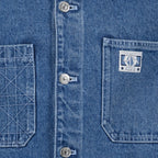 Dior Charm Denim Overshirt, Men's Luxury Fashion, Blue Denim Overshirt, Autumn-Winter Collection, Designer Denim Shirt