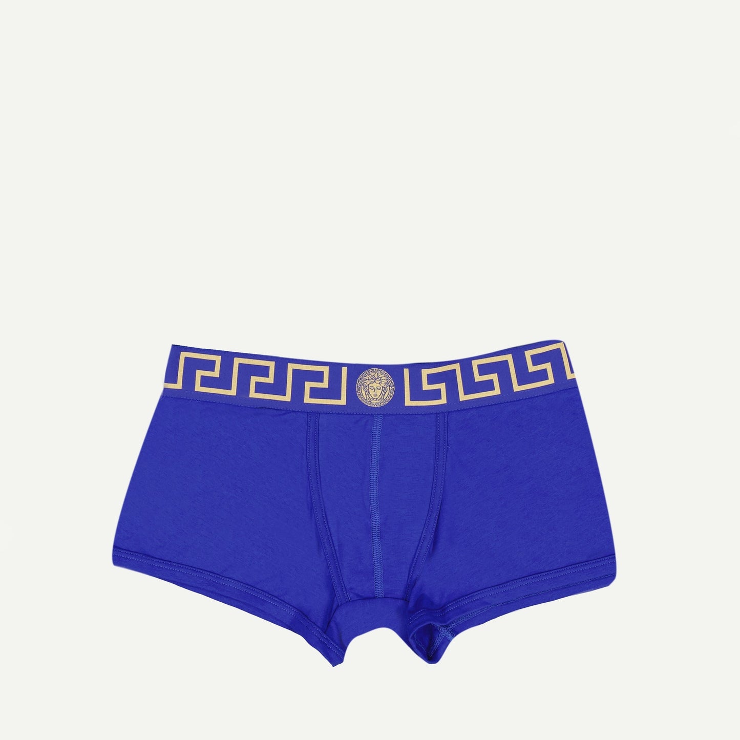 boxer shorts, Medusa, cotton shorts, royal blue, men's underwear