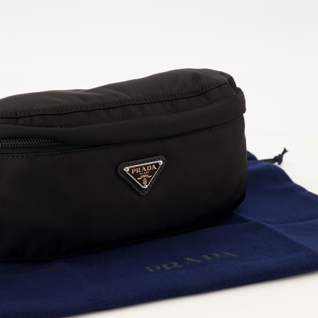 Re-Nylon Black Bum Bag