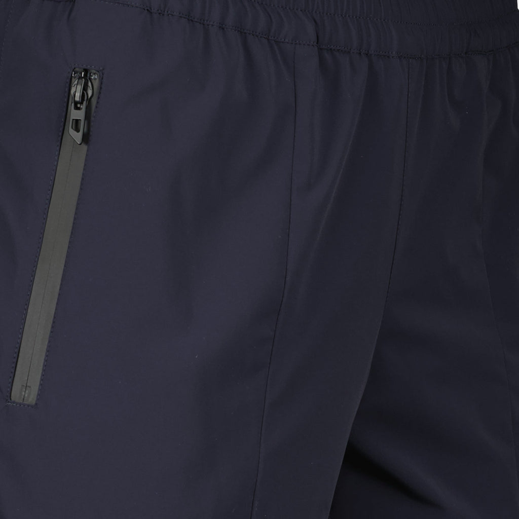 Diesel pants, P-Ardo, straight cut trousers, nylon pants, navy blue trousers