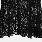 Midi Jersey and Lace Skirt