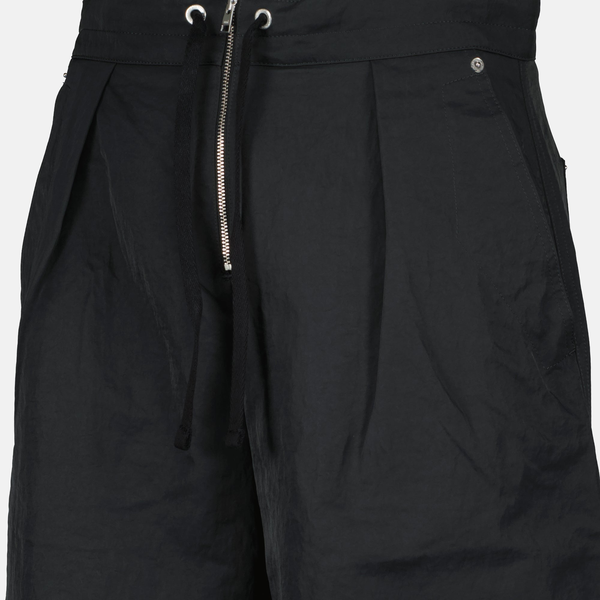 Ami Paris, nylon pants, men's trousers, autumn-winter collection, functional style