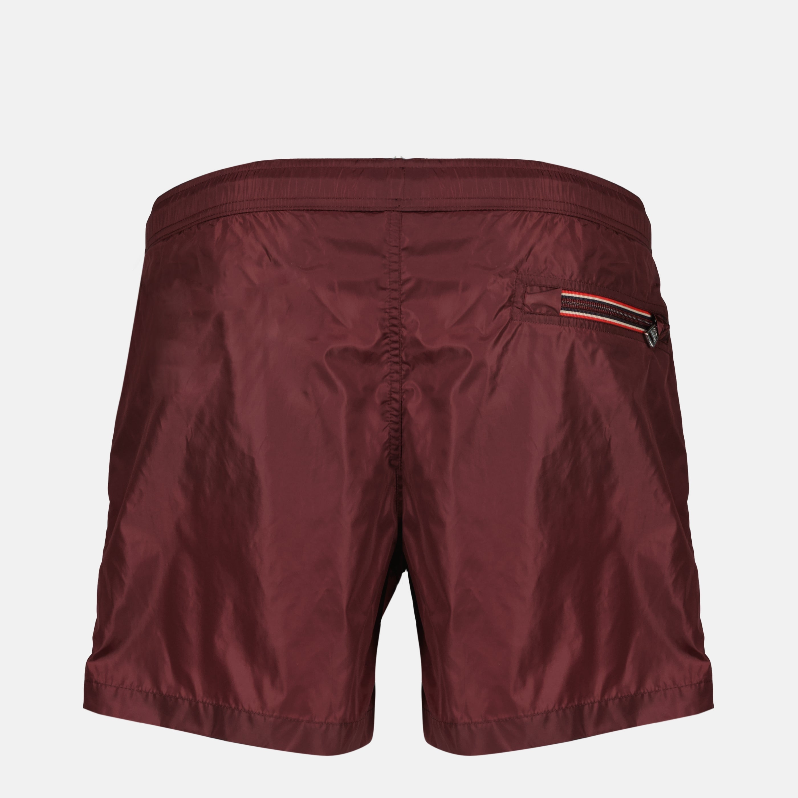 Bordeaux Nylon Swim Shorts
