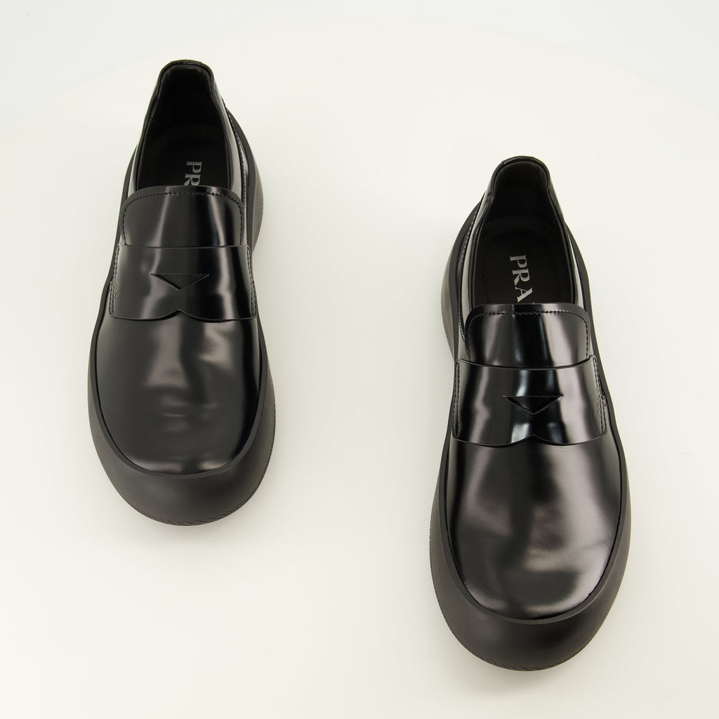 Mocassins en Cuir Brossé