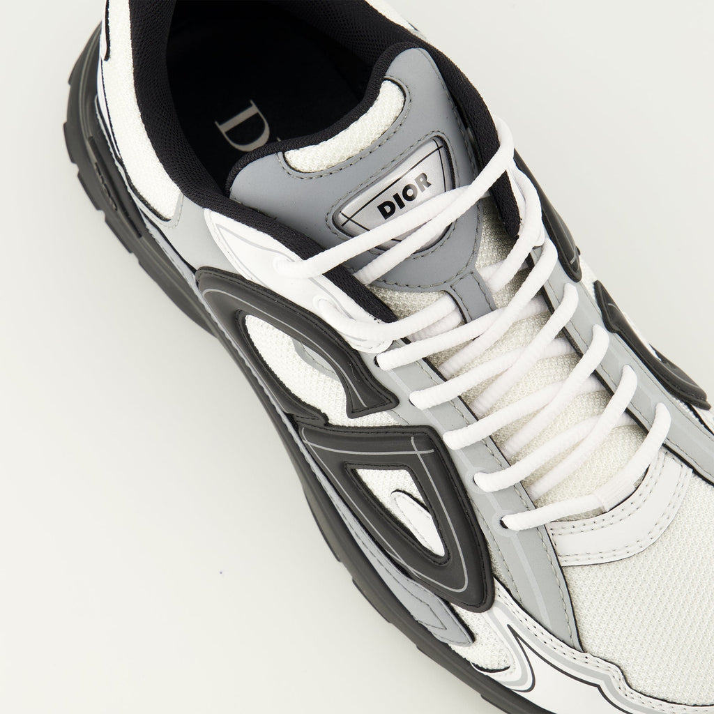 Immagine delle Sneakers Grigie B30 di Dior per Uomo - Stagione Primavera-Estate 2026 - Vista Dettaglio Superiore