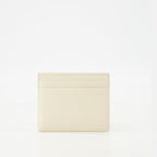 VLogo cardholder, beige cardholder, calfskin accessories, elegant cardholder, designer cardholder