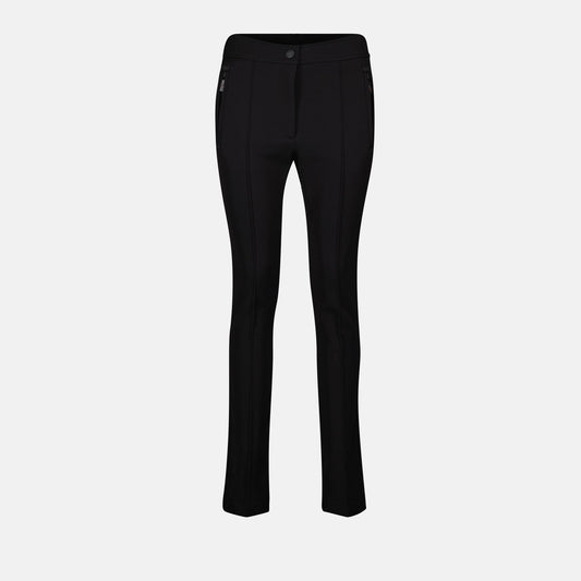 Ski pants, Slim fit, Moncler Grenoble, Black nylon pants, Winter sportswear