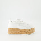 Freedots XL sneakers, leather sneakers, platform sneakers, Valentino Garavani, stylish footwear