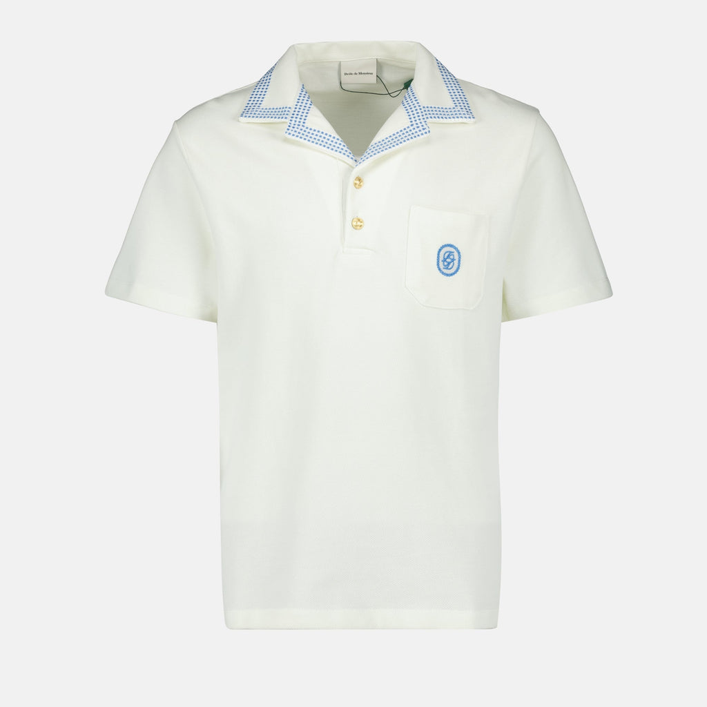 pique polo, Drôle De Monsieur, men's fashion, casual wear, cotton polo